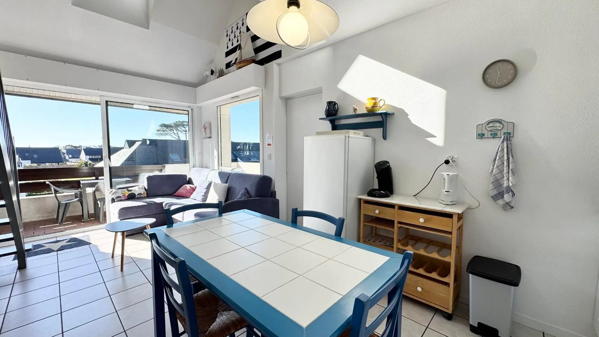 Charmant T3 Duplex - Bord De Mer - Terrasse Quiberon Apartment