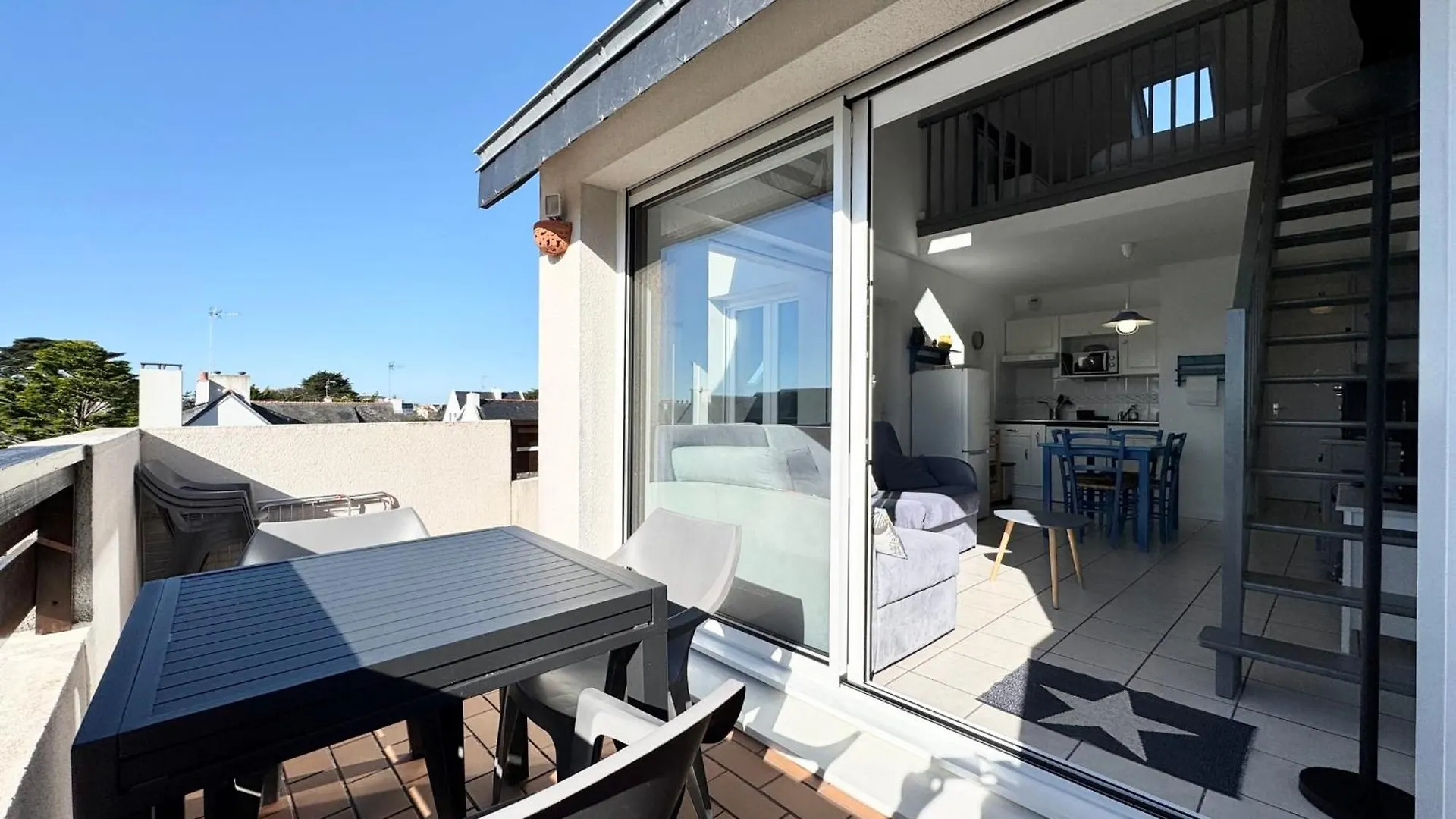 Charmant T3 Duplex - Bord De Mer - Terrasse Quiberon